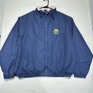Vintage US Navy USN Blue Jacket Windbreaker Vantage